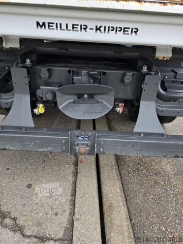 Driezijdige kipper bestelwagen MERCEDES-BENZ 818 K Atego Meiller 2xAHK Klima Euro6E