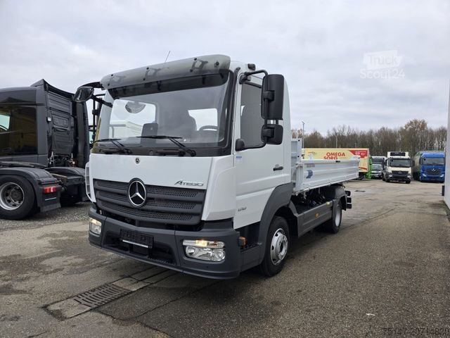 Driezijdige kipper bestelwagen MERCEDES-BENZ 818 K Atego Meiller 2xAHK Klima Euro6E
