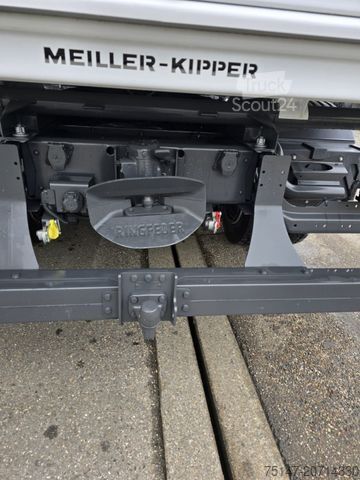 Driezijdige kipper bestelwagen MERCEDES-BENZ 818 K Atego Meiller 2xAHK Klima Euro6E