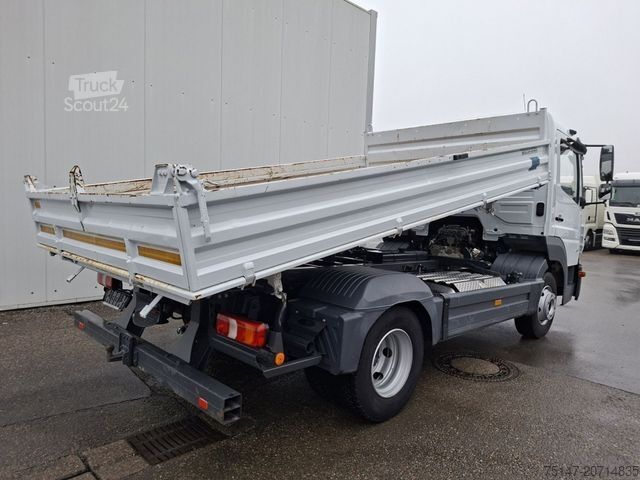 Driezijdige kipper bestelwagen MERCEDES-BENZ 818 K Atego Meiller AHK Klima Euro6E