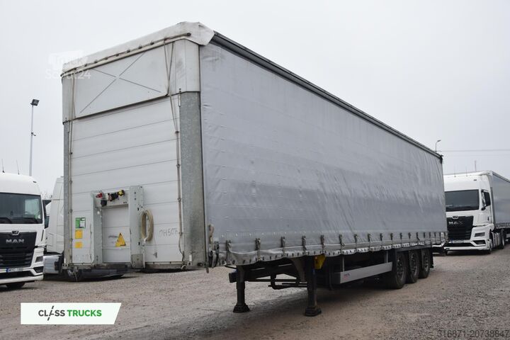 Offener Sattelanhänger mit Plane SCHMITZ CARGOBULL SCS24/L Varios