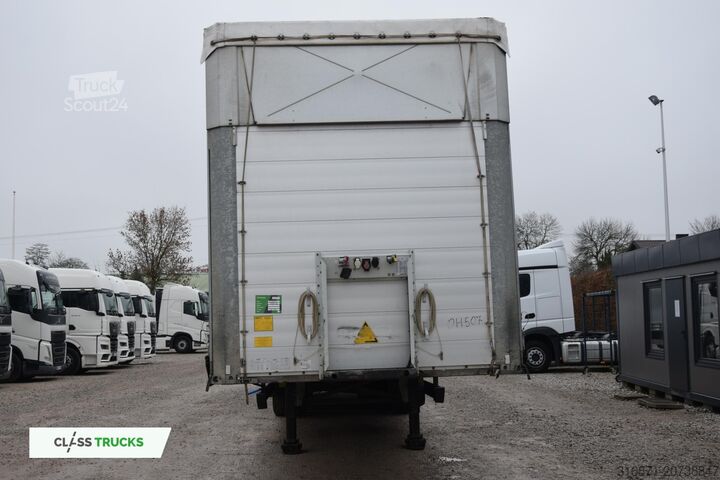 Offener Sattelanhänger mit Plane SCHMITZ CARGOBULL SCS24/L Varios
