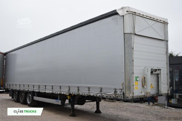 Offener Sattelanhänger mit Plane SCHMITZ CARGOBULL SCS24/L Varios