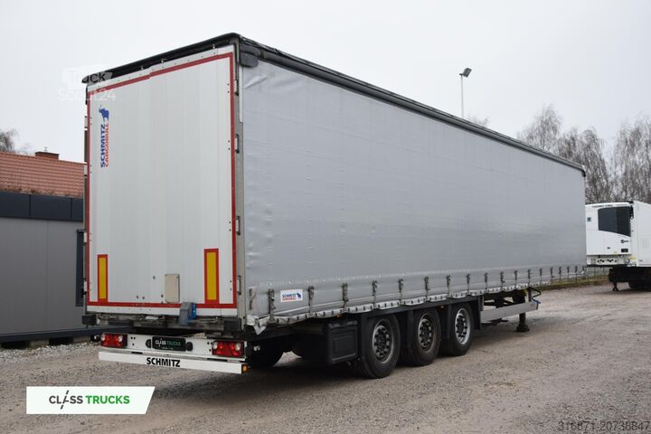 Offener Sattelanhänger mit Plane SCHMITZ CARGOBULL SCS24/L Varios