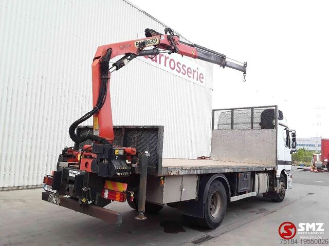Plateforme de chargement ouverte Mercedes Actros 1840 Palfinger pk7501 remote