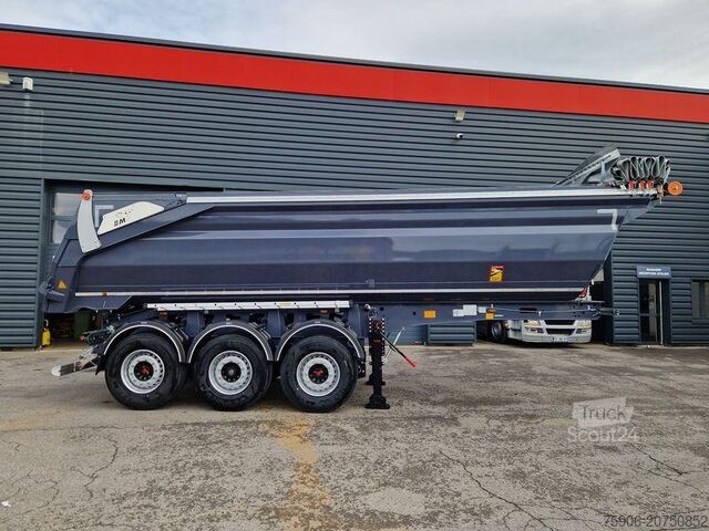 Semirremolques volquetes Marrel CARGOTRACK 26m3 PORTE HYDRAULIQUE