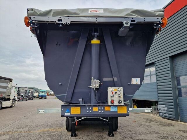 Semirremolques volquetes Marrel CARGOTRACK 26m3 PORTE HYDRAULIQUE