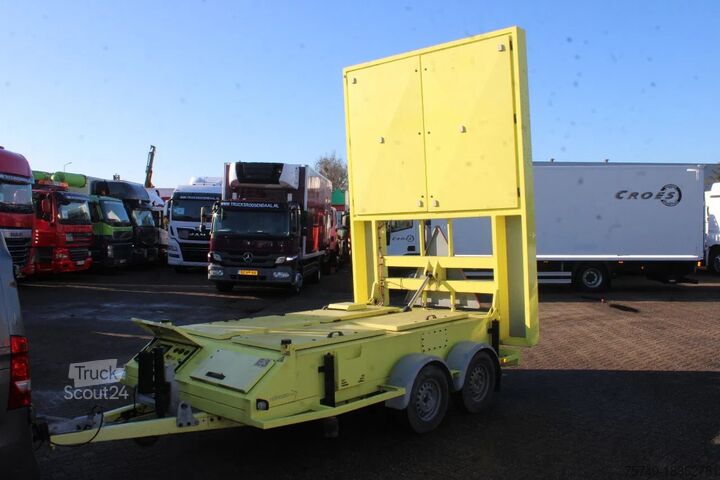 Carro de ventas verdegro screen projector full complete with laptop/soft...