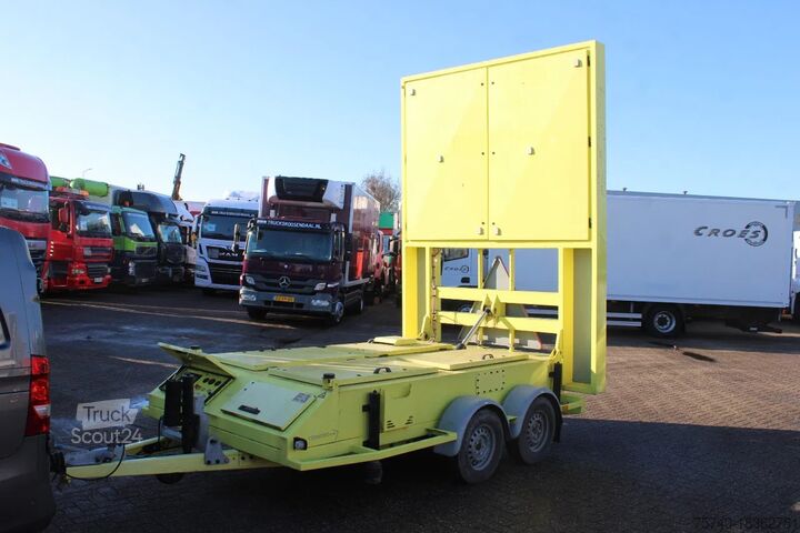 Carro de ventas verdegro screen projector full complete with laptop/soft...