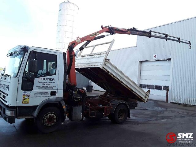 Kipper met kraan Iveco Eurotrakker 90 E 18 Palfinger Pk6001