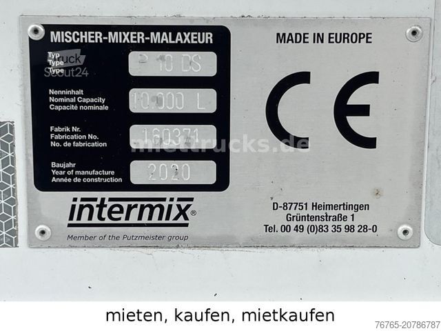 Semirimorchio Putzmeister 10 / EU Abgasstufe V/1530 Euro mtl.
