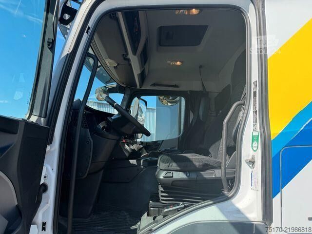 Mercedes-Benz Antos 2543 L с въртящи се стени, задна платформа BÄR 2 500 кг, теглич Mercedes-Benz Antos 2543 L Schwenkwand LBW BÄR 2.500kg AHK