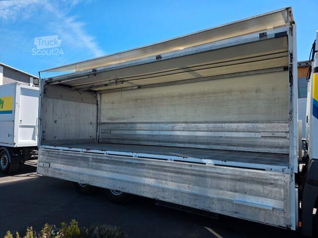 Mercedes-Benz Antos 2543 L parete laterale girevole, sponda idraulica BÄR 2.500 kg, gancio di traino Mercedes-Benz Antos 2543 L Schwenkwand LBW BÄR 2.500kg AHK