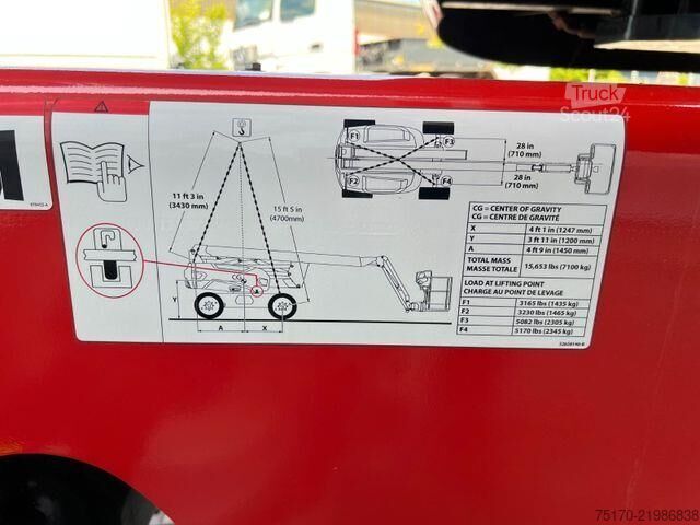 Plataforma de trabajo telescópica articulada Manitou 200 ATJE S1 e-drive / Arbeitshöhe: 20m / 4x4