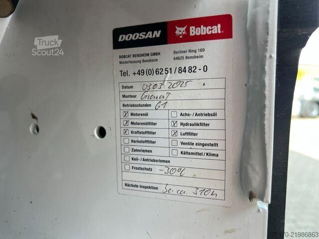 Nivelačný stroj Bobcat S450 / nur 131h !! / Gabel / Schaufel