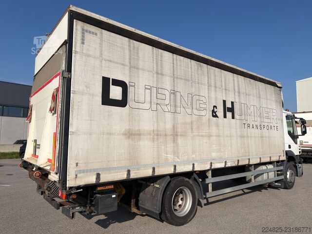 Tenteli düz yataklı kamyon IVECO 190S310 PRITSCHE PLANE+LBW*2012*EURO5 EEV*