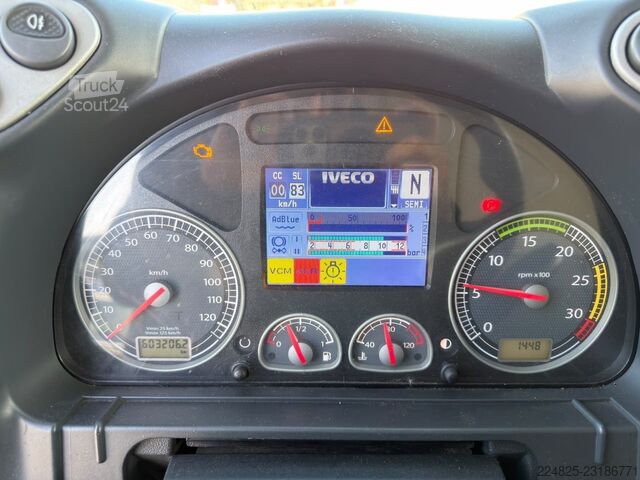 Tenteli düz yataklı kamyon IVECO 190S310 PRITSCHE PLANE+LBW*2012*EURO5 EEV*