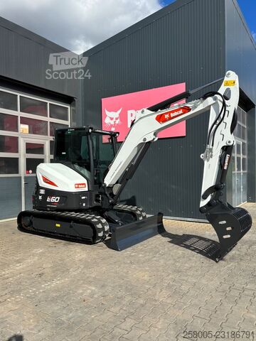 Minibagr BOBCAT E 60 - Vollausstattung - Klima