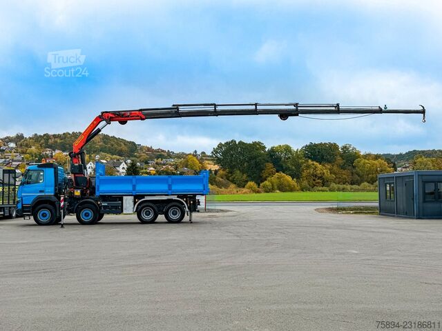 Grue montée sur camion VOLVO FMX 420 Kipper 5,40m *PK 34002/FUNK *8x4