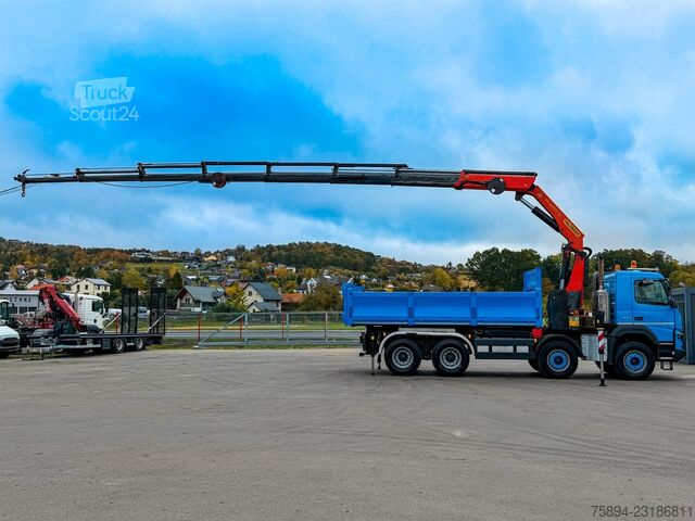 Grue montée sur camion VOLVO FMX 420 Kipper 5,40m *PK 34002/FUNK *8x4