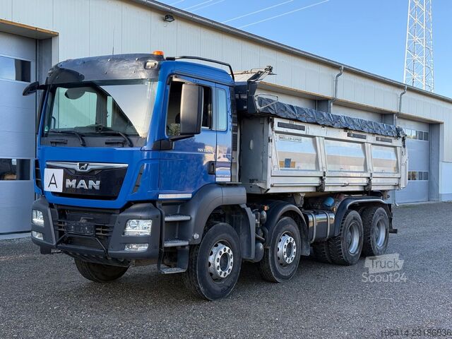 مكنسة طرق MAN TGS 35.470 MEILER KIPPER