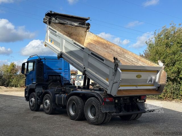 مكنسة طرق MAN TGS 35.470 MEILER KIPPER