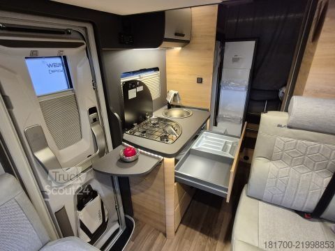 Halvintegrert bobil Knaus L!VE WAVE 650 MEG Black Selection *TraumMobil*L-Sitzgruppe*