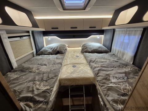 Półzintegrowany kamper Knaus L!VE WAVE 650 MEG Black Selection *TraumMobil*Autark e*