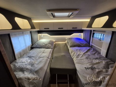 Half-integraal camper Knaus L!VE WAVE 650 MEG Black Selection *TraumMobil*L-Sitzgruppe*