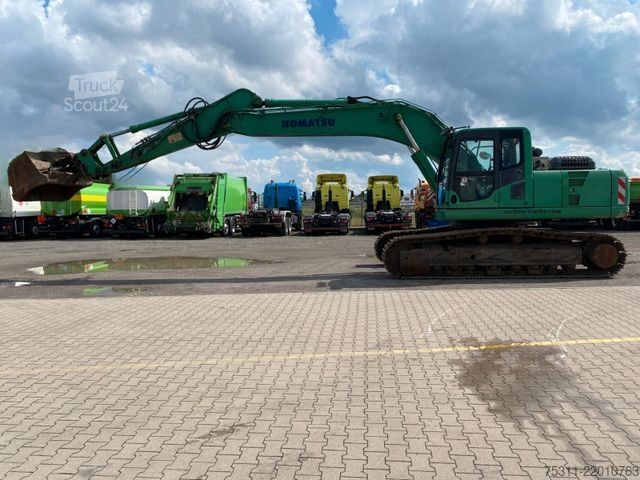 Escavadora de rastos KOMATSU PC290NLC*Klima*Löffel*Ketten