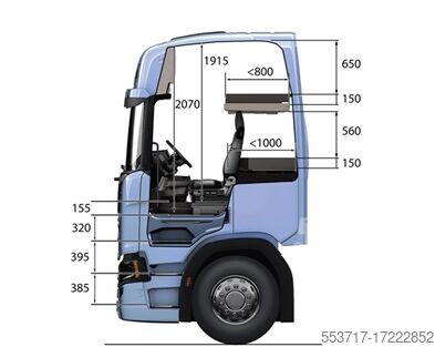 Standart traktör üni̇tesi̇ SCANIA R460A4x2NA