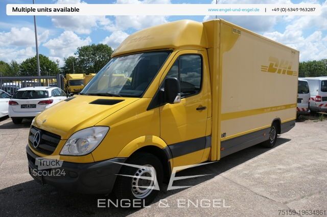 Boxvogn mercedes-benz SPRINTER 310 CDI MAXI EURO-5 KOFFER REGALE KAMERA DURCHGANG