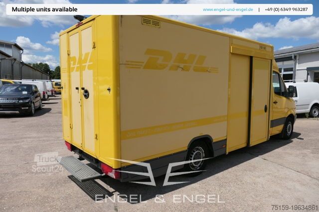 Boxvogn mercedes-benz SPRINTER 310 CDI MAXI EURO-5 KOFFER REGALE KAMERA DURCHGANG