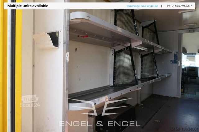 Boxvogn mercedes-benz SPRINTER 310 CDI MAXI EURO-5 KOFFER REGALE KAMERA DURCHGANG