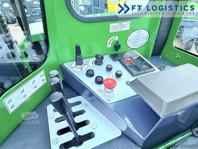 4-way forklift Combilift C4000 TRIPLEX 6900 GAS FREE LIFT CABIN