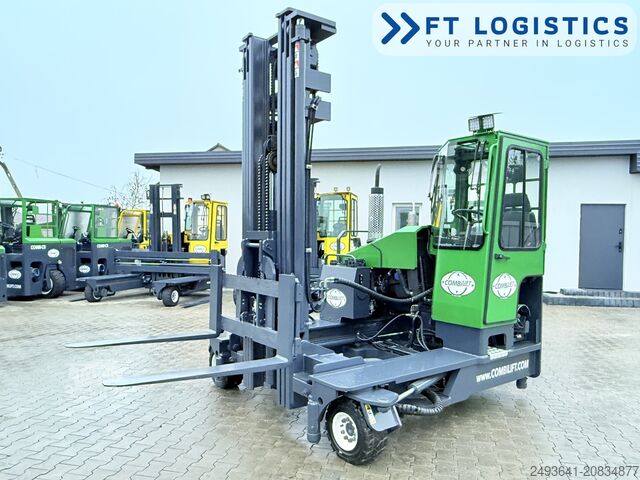 4-way forklift Combilift C4000 TRIPLEX 6900 GAS FREE LIFT CABIN