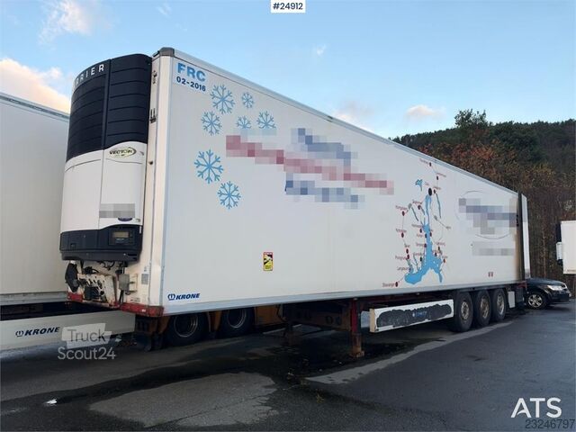 Semiremorcă frigorifică Krone cu agregat de refrigerare/congelare Krone Box Semi-Trailer with Refrigeration/Freezer Unit a