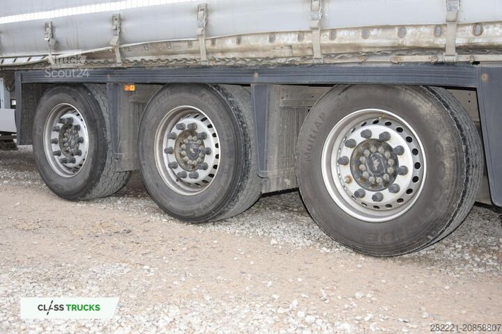 Semi-reboque aberto com lona SCHMITZ CARGOBULL SCS24/L Varios