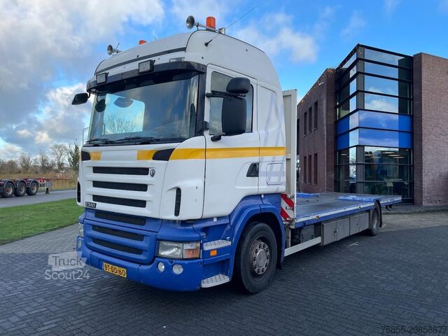 Flatbed Scania R 340 B 4X2 Platform (90cm high)/ Full Air Susp...