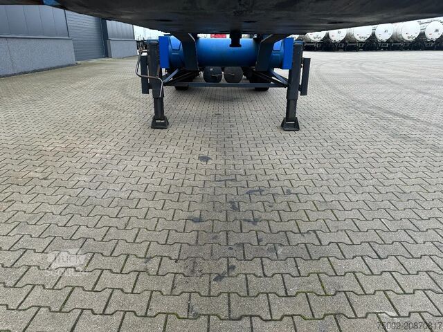 Transporte de contentores Contar 40 (45) FT-chassis / liftaxle / drumbrakes / NL...