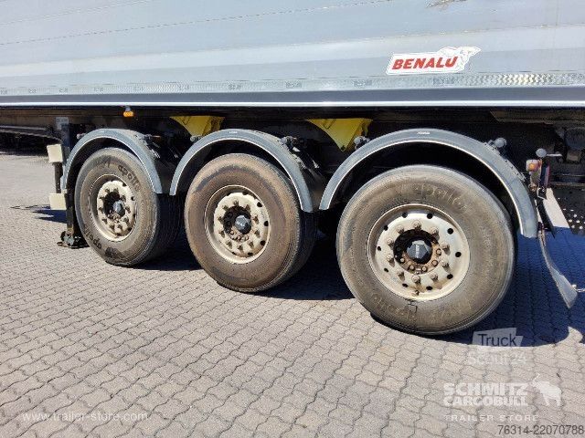 Kippers oplegger Benalu Kipper Alukastenmulde 27m³