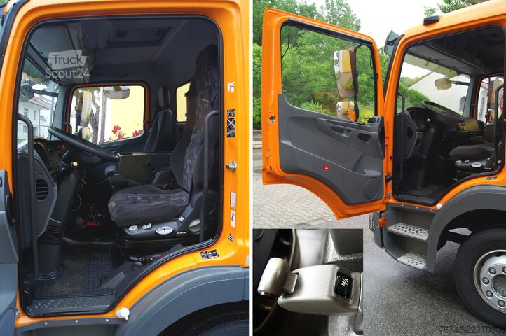 Tresidig tippbil Mercedes-Benz ATEGO 1222 BB 4x2 / EEV / Palfinger PK 9002 EH / MEILLER