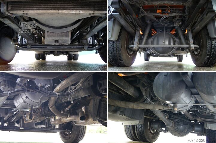 Tresidig tippbil Mercedes-Benz ATEGO 1222 BB 4x2 / EEV / Palfinger PK 9002 EH / MEILLER