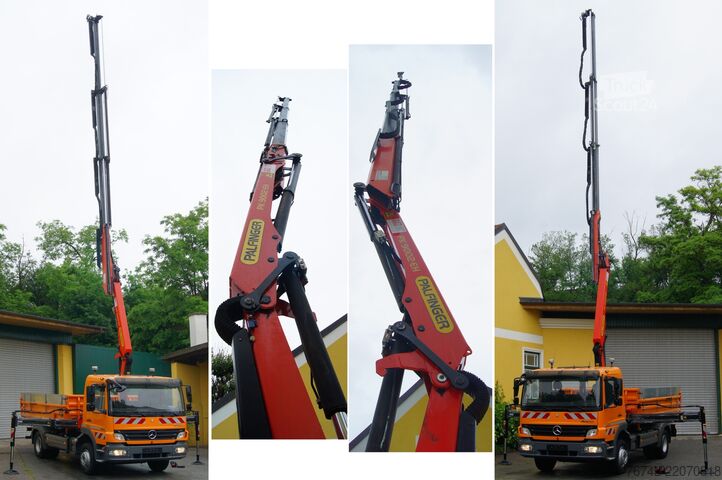Kipper LKW Mercedes-Benz ATEGO 1222 BB 4x2 / EEV / Palfinger PK 9002 EH / MEILLER