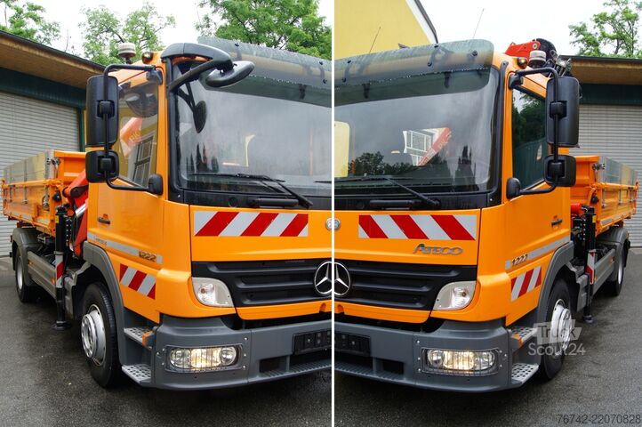 Autokran Mercedes-Benz ATEGO 1222 BB 4x2 / EEV / Palfinger PK 9002 EH / MEILLER
