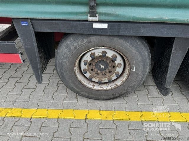 Åben sættevogn med presenning Schmitz Cargobull Curtainsider Mega