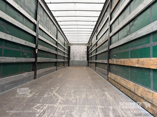 Åben sættevogn med presenning Schmitz Cargobull Curtainsider Mega