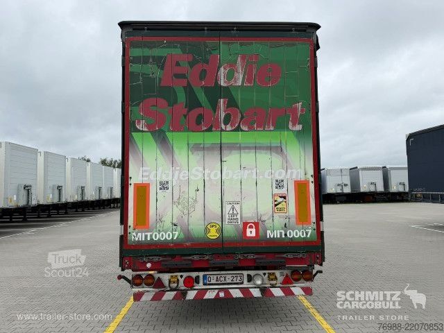 Åben sættevogn med presenning Schmitz Cargobull Curtainsider Mega