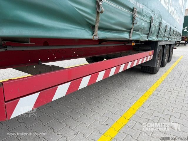 Åben sættevogn med presenning Schmitz Cargobull Curtainsider Mega