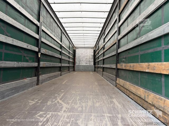 Åben sættevogn med presenning Schmitz Cargobull Curtainsider Mega